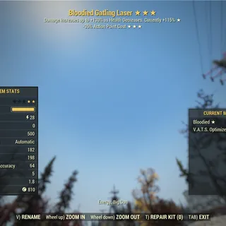 B35 Fully Invisible Gatling Laser