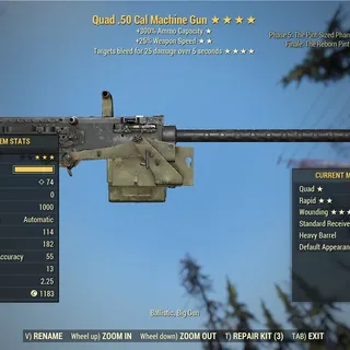Q25 Wounding 50 Cal (Bleed Damage)
