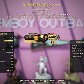 Q2515 Encirclers Lobber Tesla