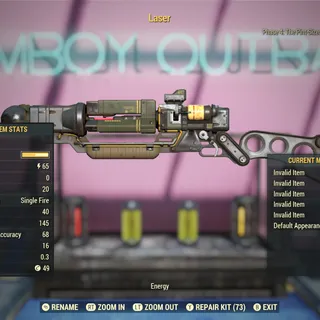 NPC Blood Eagle Laser Rifle