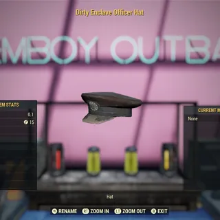 Dirty Enclave Officer Hat