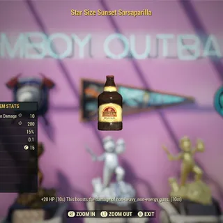 500x Star Size Sunset Sarsaparilla