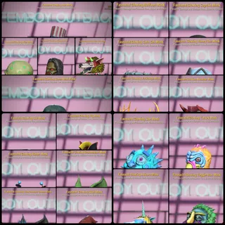 All 21 Glowing Masks