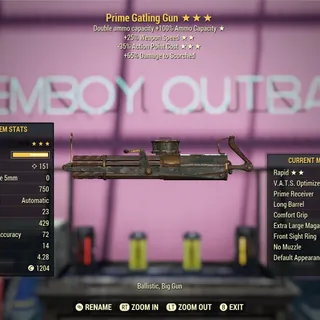 D2535 Gatling Gun