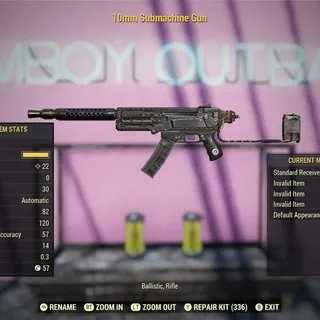 NW 10MM Submachine Gun