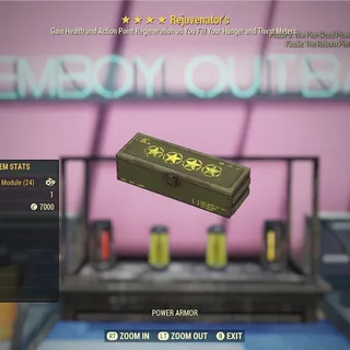 25x Rejuvenator’s Mods