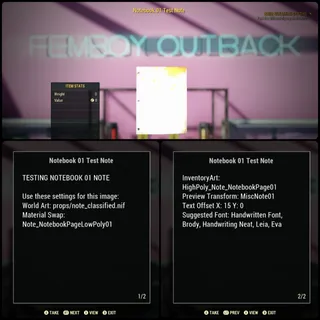 Notebook 01 Test Note