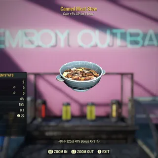 500x Canned Meat Stew