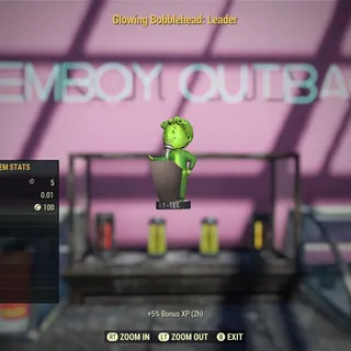 1k Glowing Leader Bobbleheads