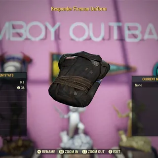 Responder Fireman Uniform