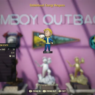 5K Energy Weapons Bobbleheads