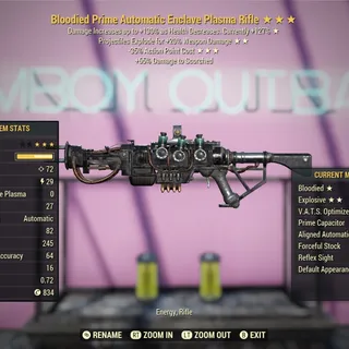 BE35 Enclave Plasma Rifle