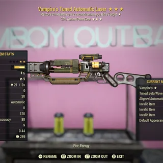 3x Invalid | V35 NW Laser Bat