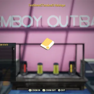 TestSteveCTerminal3 Holotape