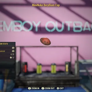 MiniNuke Beryllium Cap