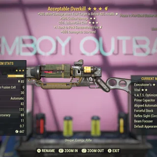E5035 Acceptable Overkill