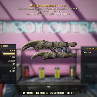 Unstoppable Monster
