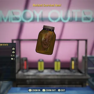 Mutated Scorched Head