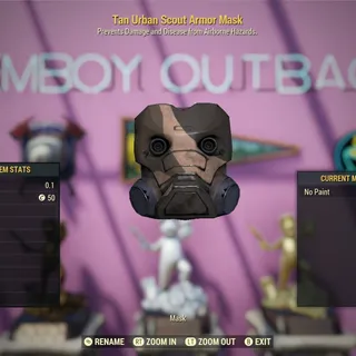 Tan Urban Scout Mask