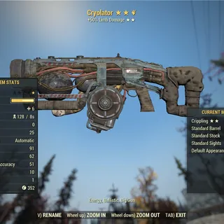 NPC Poison Damage Cryolator