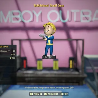 500x Small Guns Bobbleheads