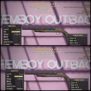Unbreakable F2515 Salt Of The Earth Pair - Meta