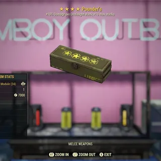 200x Pounder’s Mods