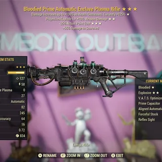 BE35 Enclave Plasma Rifle