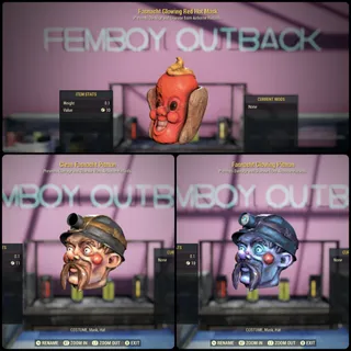 All 3 New Rare Fash Masks