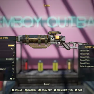 Full Invalid | NW Sniper Laser Bat