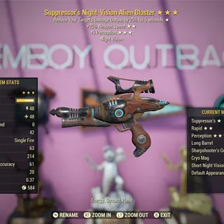 S25 Night Vision NW Alien Blaster