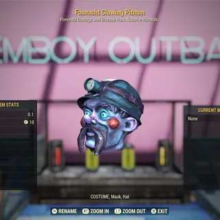 Glowing Pitman Mask