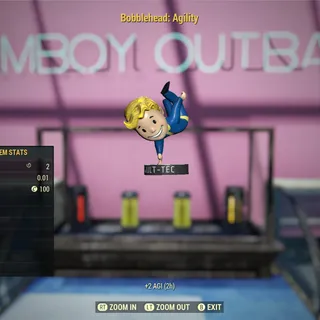 1k Agility Bobbleheads