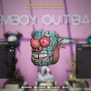 Glowing Corn Cob Mask