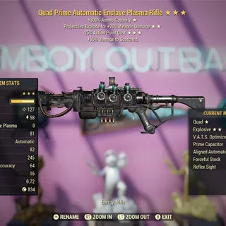 QE35 Enclave Plasma Rifle