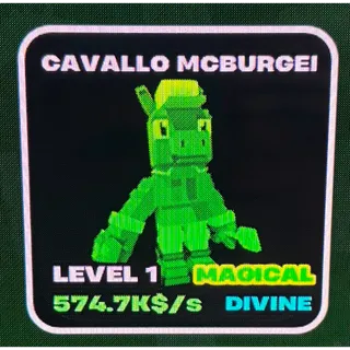 cavallo McBurger Magical