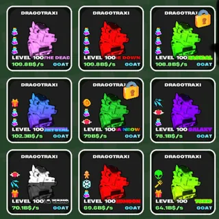 PICK ONE Dragotraxi