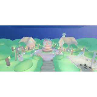 🐻 🩷 The Bears' Garden Glitched House ⛲🎀 Adopt Me House 🌈🏠