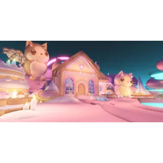 🍓 Cutecore Dragon Strawberry And Chocolate 🍫 Sanrio Glitched House 🏠 Adopt Me House 🌈