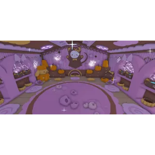 👻 Hello Kitty House Themed Halloween 🧡 Adopt Me House 🎃