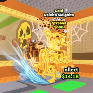 Reinito Sleighito Gold