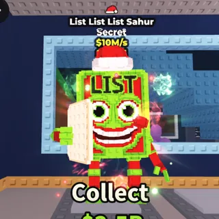 List List List Sahur 10M