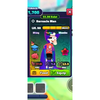 BARNACLE MAN SW SPONGEBOB TOWER DEFENSE