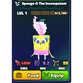 SPONGE-O THE INCOMPETENT  NORMAL SPONGEBOB TOWER DEFENSE