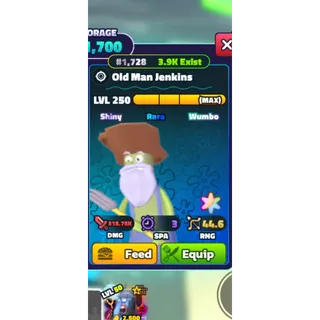 OLD MAN JENKINS SW SS  SPONGEBOB TOWER DEFENSE