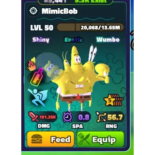 MIMICBOB SW 5S SPONGEBOB TOWER DEFENSE