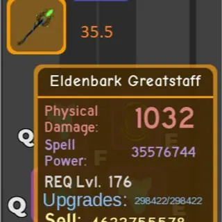 eldenbark mage set + leg