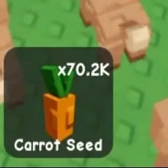 20,000 carrot seeds