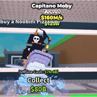 Capitano moby 160m/s