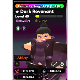 Dark Revenant Evo Alm